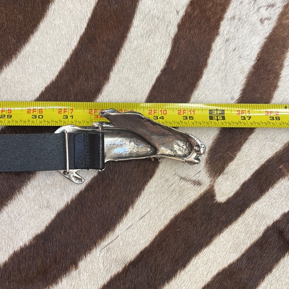 Gucci Black Leather Belt. - Picture 9 of 9